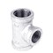 B & K STZ Industries 3/4 in. FIP each X 3/4 in. D FIP 1/2 in. D FIP Galvanized Malleable Iron Tee 311UPRT-343412 - alternate 3